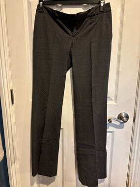 Banana Republic Women's Dark Charcoal Martin Fit Stretch Pants